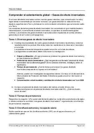 Comprender el calentamiento global – Gases de efecto invernadero | CREA